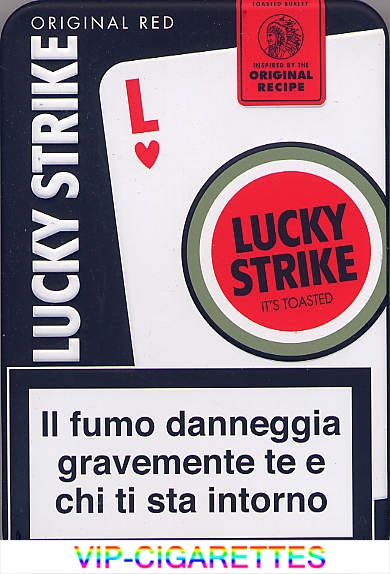 Lucky Strike LUCKY Original Red Cigarettes Tin Pack