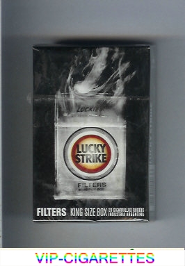 Lucky Strike Filters FlavorChickHere cigarettes hard box