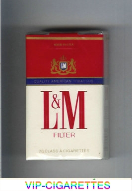 L&M Quality American Tobaccos Filter cigarettes soft box