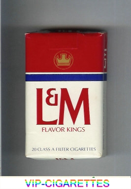 L&M Flavor Kings cigarettes soft box