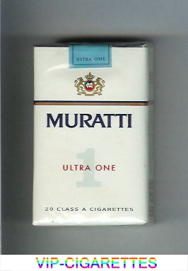 Muratti 1 Ultra One cigarettes soft box