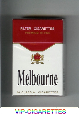 Melbourne Premium Blend cigarettes hard box