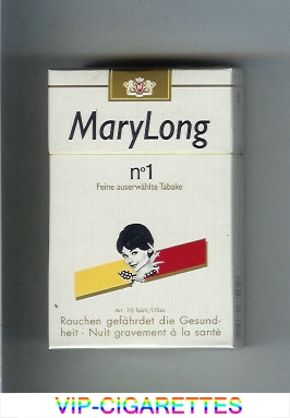 MaryLong No 1 cigarettes hard box