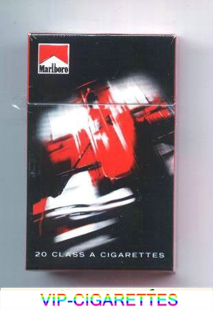 Marlboro Cigarettes collection design Racing Edition hard box