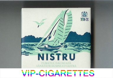 Nistru cigarettes wide flat hard box