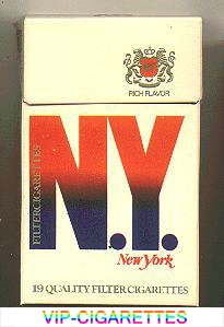 New York cigarettes hard box