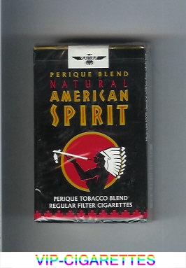 Natural American Spirit Perique Blend Regular black cigarettes soft box