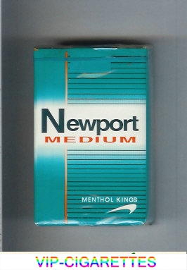 Newport Medium Menthol cigarettes soft box