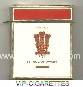 Prince of Wales 100s cigarettes wide flat hard box
