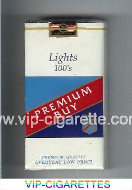 Premium Buy Lights 100s cigarettes soft box