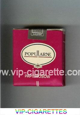 Popularne red and white cigarettes soft box