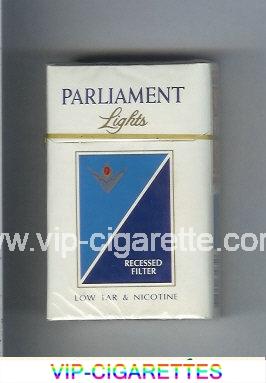 Parliament Lights cigarettes hard box