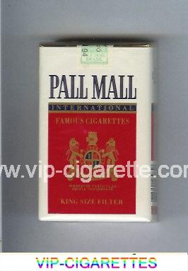 Pall Mall International Famous Cigarettes soft box