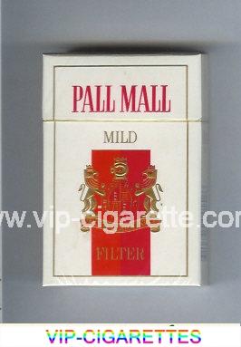 Pall Mall Mild Filter cigarettes hard box