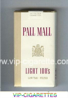 Pall Mall Light 100s Filter cigarettes soft box