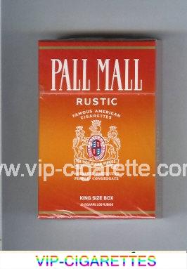 Pall Mall Famous American Cigarettes Rustic cigarettes hard box
