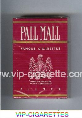 Pall Mall Famous Cigarettes Filter cigarettes hard box