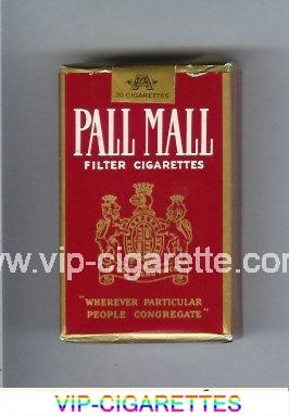 Pall Mall Filter Cigarettes cigarettes soft box