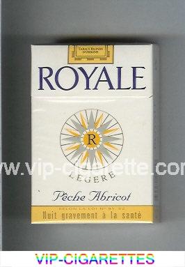 Royale R Legere Peche Abricot cigarettes hard box