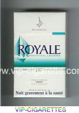 Royale Menthol Legere 100s cigarettes hard box