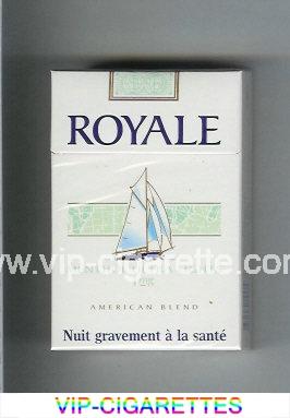 Royale Menthol Ultra Lights 1 mg American Blend cigarettes hard box