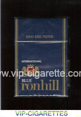 Ronhill Blue International cigarettes blue hard box