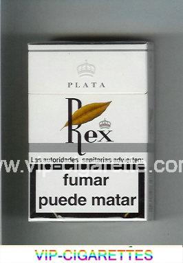 Rex Plata cigarettes hard box