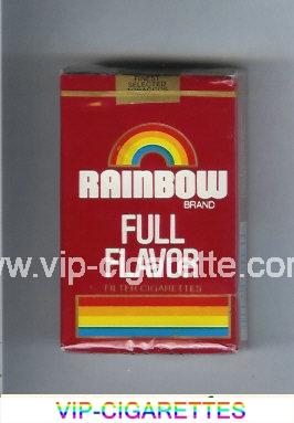 Rainbow Brand Full Flavor cigarettes soft box