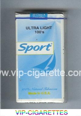 Sport Ultra Light 100s cigarettes soft box