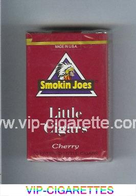 Smokin Joes Little Cigars Cherry cigarettes soft box