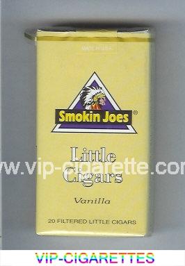 Smokin Joes Little Cigars Vanilla 100s cigarettes soft box