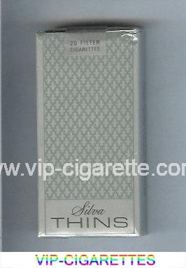 Silva Thins 100s cigarettes soft box