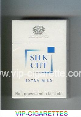 Silk Cut Extra Mild cigarettes white and white hard box