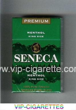 Seneca Menthol cigarettes hard box