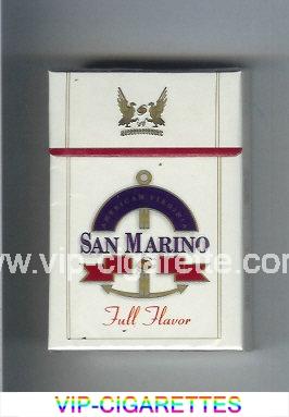 San Marino Full Flavor cigarettes hard box