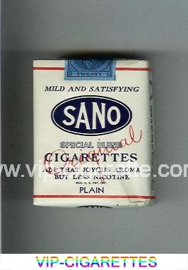 Sano Original Special Blend Cigarettes Mild and Satisfying soft box