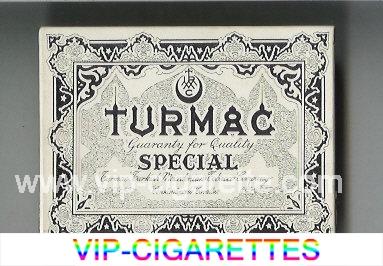 Turmac Special cigarettes wide flat hard box