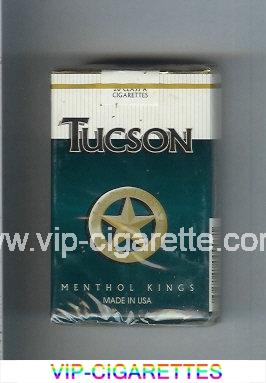 Tucson Menthol Kings cigarettes soft box