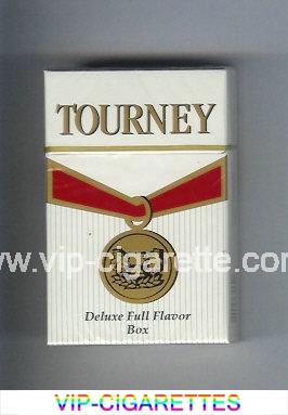 Tourney Deluxe Full Flavor Box Cigarettes hard box