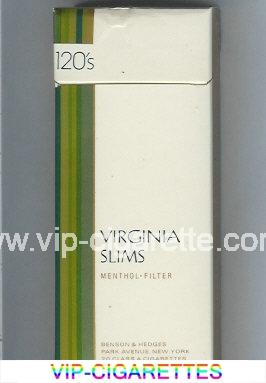 Virginia Slims Menthol - Filter 120s cigarettes hard box