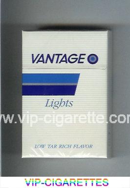 Vantage Lights Cigarettes hard box