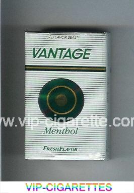 Vantage Menthol Fresh Flavor Cigarettes soft box