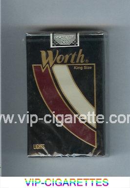 Worth Lights Cigarettes soft box