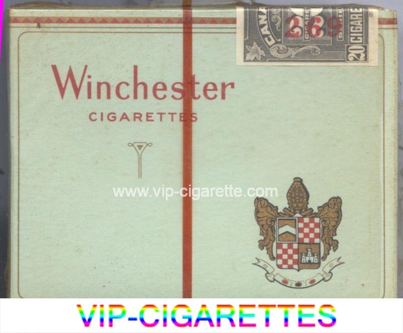 Winchester Cigarettes wide flat hard box