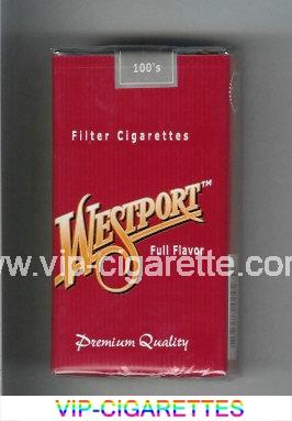 Westport Full Flavor Premium Quality 100s cigarettes soft box