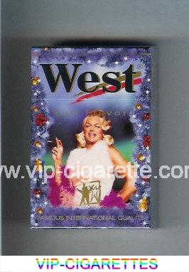 West 'R' hard box Full Flavor Christman Edition cigarettes