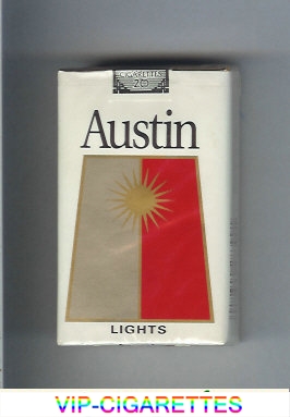 Austin Lights soft box cigarettes