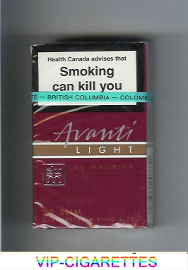 maurier du light avanti cigarettes cigarette model vip