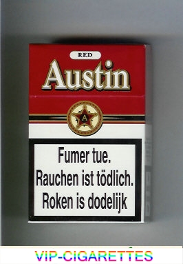 Austin Red cigarettes