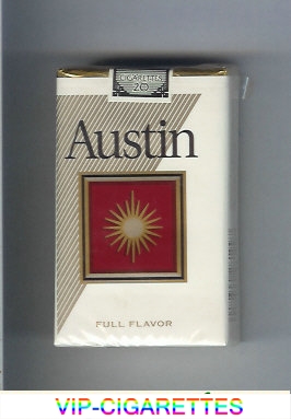 Austin Full Flavor cigarettes with square